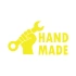 Hand Made Anahtar El Yapımı Sticker17x17 Cm Sarı