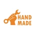 Hand Made Anahtar El Yapımı Sticker17x17 Cm Turuncu