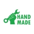 Hand Made Anahtar El Yapımı Sticker17x17 Cm Yeşil