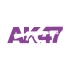 ak47 sticker 17x17 Cm Mor