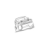 Jeep Offroad Sticker 17x17 Cm Gri