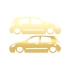 Basık Hyundai Getz Basık Sticker 17x17 Cm Gold