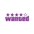Wanted Sticker 17x17 Cm Mor