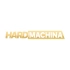 Hard Machine Sticker 17x17 Cm Gold