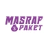 Masraf Paket Sticker 17x17 Cm Mor
