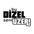 Bu Dizel Seni Üzer Oto Cam Sticker 17x17 Cm Siyah