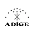 Adige Çerkez Bayrağı Sticker 17x17 Cm Siyah