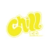 Chill Araba Stickeri 17x17 Cm Sarı