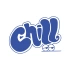 Chill Araba Stickeri 17x17 Cm Mavi