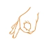 Gotcha Araba Stickeri 17x17 Cm Turuncu