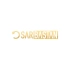 Sar Baştan Araba Sticker 17x17 Cm Gold