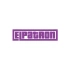 Elpatron Araba Sticker 17x17 Cm Mor