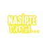 Nasipte Varsa Araba Sticker 17x17 Cm Sarı