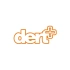 Dert+ Araba Sticker 17x17 Cm Turuncu