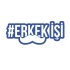 Erkek İşi Araba Sticker 17x17 Cm Mavi