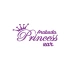 Arabada Princess Var Araba Sticker 17x17 Cm Mor