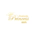 Arabada Princess Var Araba Sticker 17x17 Cm Gold