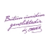 Bütün Ümidim Gençliktedir Araba Sticker 17x17 Cm Mor