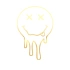 Eriyen Surat Araba Stickeri 17x17 Cm Gold
