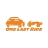 One Last Ride Araba Stickeri 17x17 Cm Turuncu