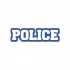 Police Araba Stickeri 17x17 Cm Mavi