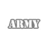 Army Araba Sticker 17x17 Cm Gri