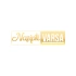 Nasipte Varsa Araba Sticker 17x17 Cm Gold