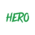 Hero Araba Sticker 17x17 Cm Yeşil