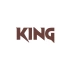 King Araba Sticker 17x17 Cm Kahverengi