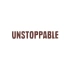 Unstoppable Araba Sticker 17x17 Cm Kahverengi