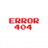 Error 404 Araba Stickeri 17x17 Cm Kırmızı