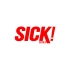 Sick Series Araba Sticker 17x17 Cm Kırmızı