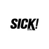 Sick Series Araba Sticker 17x17 Cm Siyah