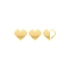 Kalan Canlar Araba Sticker 17x17 Cm Gold