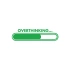 Overthinking… Araba Sticker 17x17 Cm Yeşil