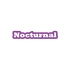 Nocturnal Araba Sticker 17x17 Cm Mor