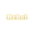Rebel Araba Sticker 17x17 Cm Gold