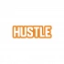 Hustle Araba Sticker 17x17 Cm Turuncu