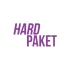 Hard Paket Araba Sticker 17x17 Cm Mor