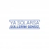 Ya Solarsa Güllerim Sensiz Araba Sticker 17x17 Cm Mavi