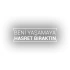 Beni Yaşamaya Hasret Bıraktın Araba Sticker 17x17 Cm Beyaz