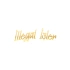 İllegal İşler Araba Sticker 17x17 Cm Gold