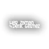 Her Zaman Denk Gelmez Araba Sticker 17x17 Cm Beyaz