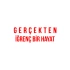 Gerçekten İğrenç Bir Hayat Araba Sticker 17x17 Cm Kırmızı