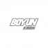Boyun Kıran Araba Sticker 17x17 Cm Gri