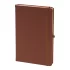 İNCEK KAHVERENGİ TARİHSİZ DEFTER (9X14 CM)