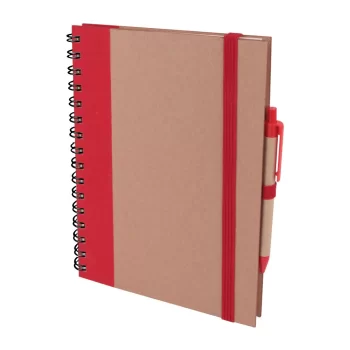 PURSAKLAR KIRMIZI TARİHSİZ DEFTER (15X21 CM)