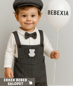 erkek bebek salopet