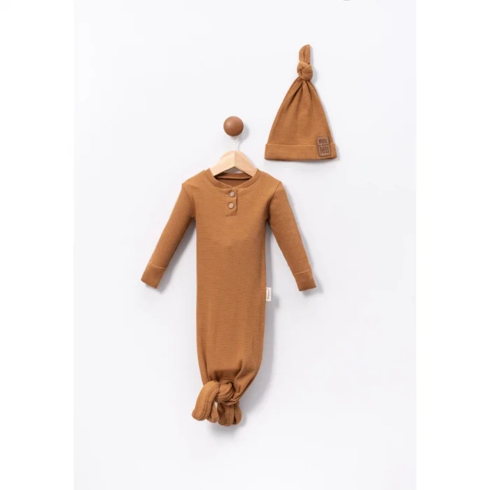 ERKEK 0/3-3/6 AY ŞAPKALI BAĞLAMALI ZIBIN