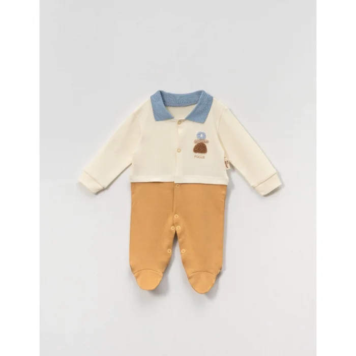 ERKEK 3-6 AY ÖRME YAKALI FOCUS SÜZENE NAKIŞ